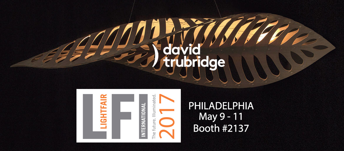 David Trubridge – LIGHTFAIR International 2017, Philadelphia